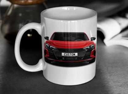 Personalised Audi RS e-tron GT Carbon Black Mug