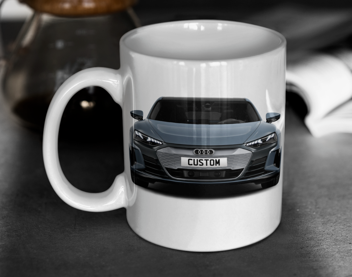 Personalised Audi e-tron GT Quattro Mug