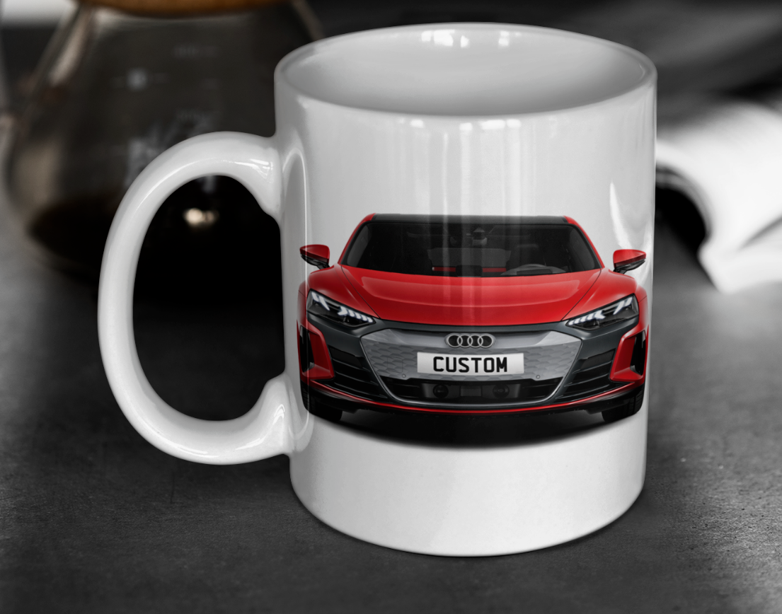 Personalised Audi e-tron GT Quattro Mug