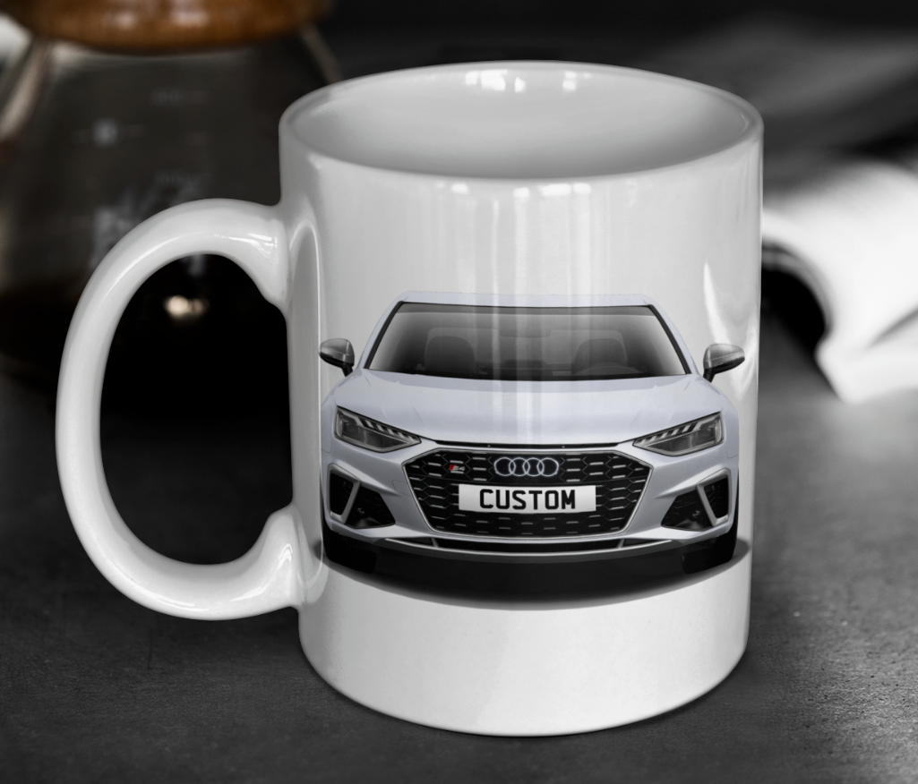 Personalised Audi S4 Saloon Mug