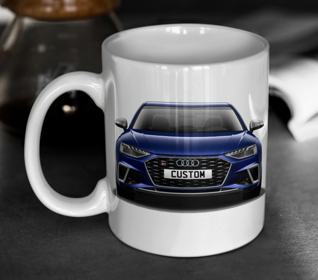 Personalised Audi S4 Saloon Mug