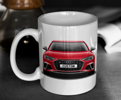 Personalised Audi S4 Saloon Mug