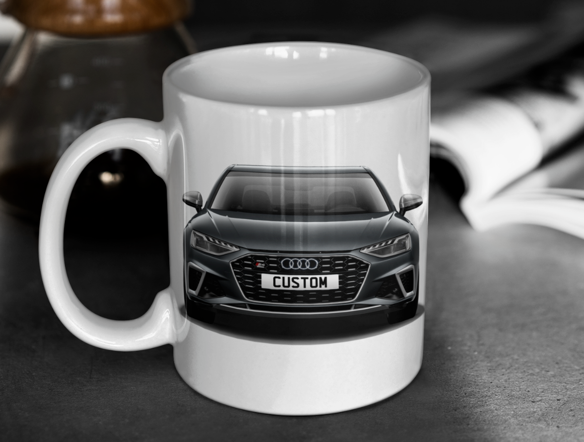 Personalised Audi S4 Saloon Mug