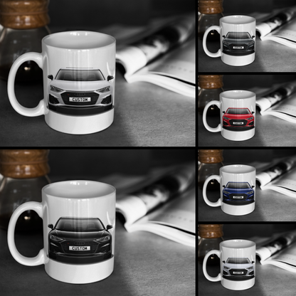 Personalised Audi S4 Saloon Vorsprung Mug