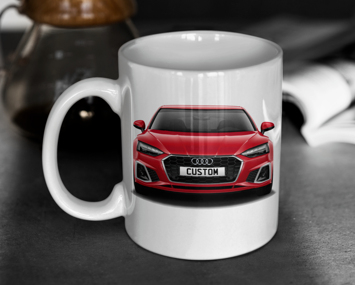 Personalised Audi A5 Sportback S Line Mug