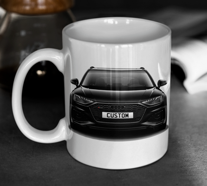 Personalised Audi RS4 Avant Vorsprung Mug