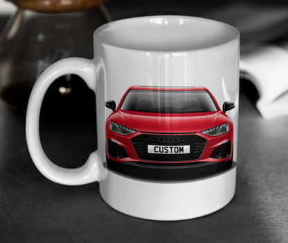 Personalised Audi S4 Saloon Vorsprung Mug