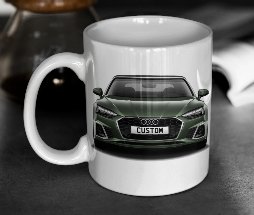 Personalised Audi A5 Cabriolet Edition 1 Mug