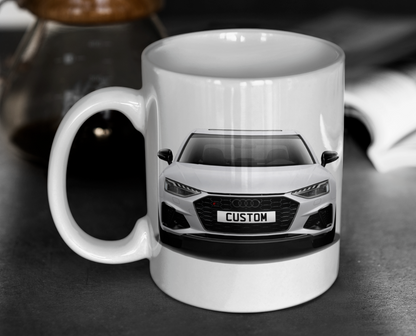 Personalised Audi S4 Saloon Vorsprung Mug