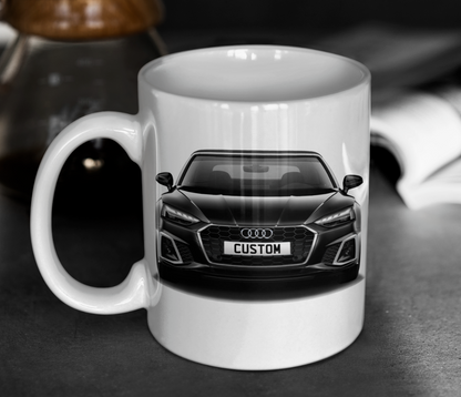 Personalised Audi A5 Cabriolet S Line Coffee Mug