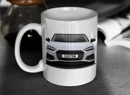 Personalised Audi A5 Coupe Black Edition Mug