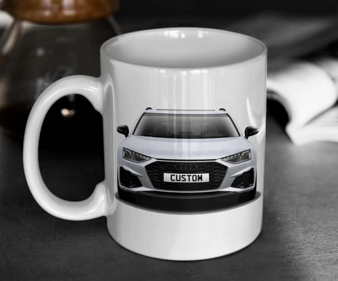 Personalised Audi S4 Avant Vorsprung Mug