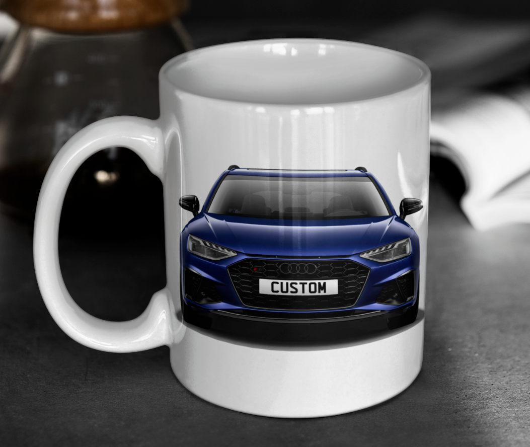 Personalised Audi S4 Avant Vorsprung Mug