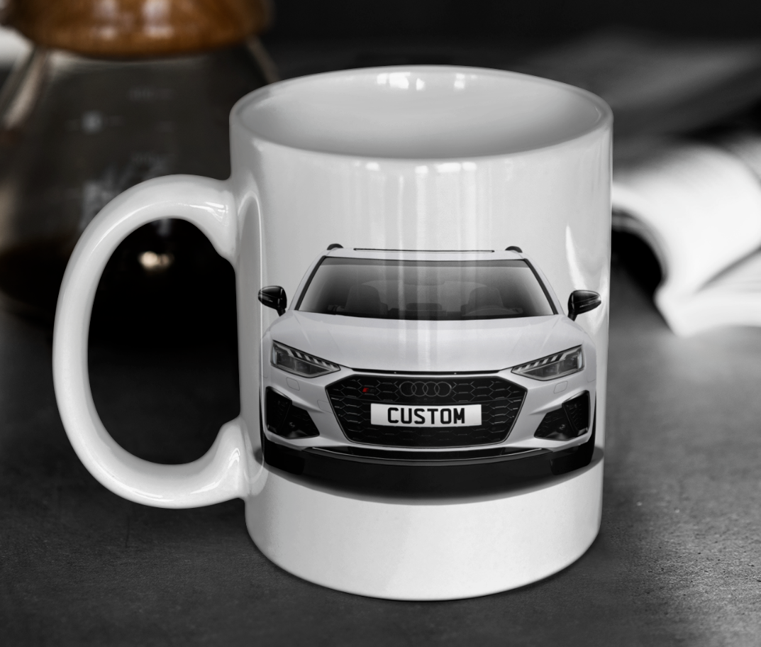 Personalised Audi S4 Avant Vorsprung Mug