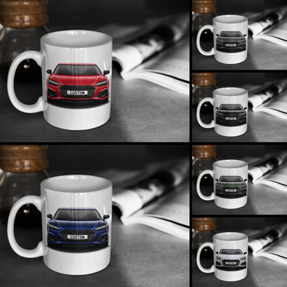 Personalised Audi A5 Sportback Black Edition Mug