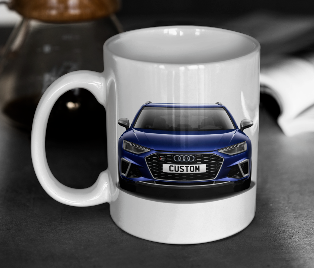 Personalised Audi S4 Avant Mug