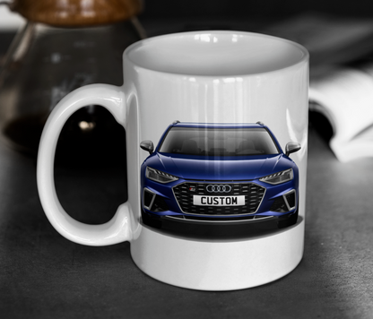 Personalised Audi S4 Avant Mug