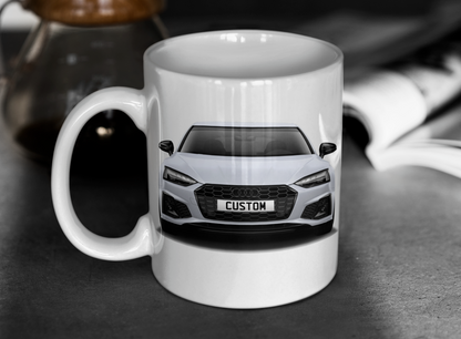 Personalised Audi A5 Sportback Black Edition Mug