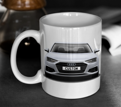 Personalised Audi A4 Saloon Technik Mug