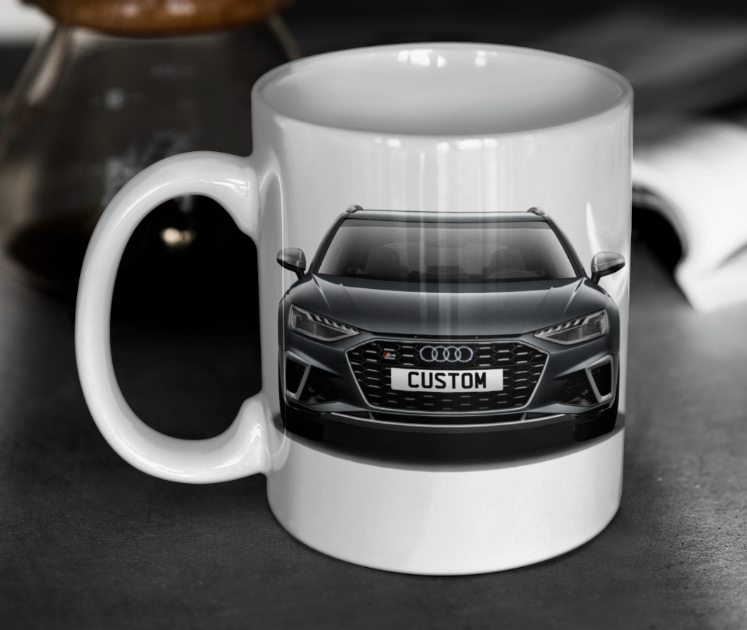 Personalised Audi S4 Avant Mug