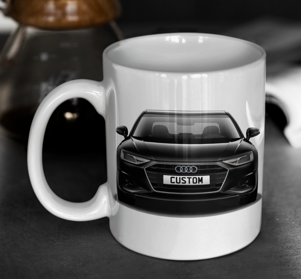 Personalised Audi A4 Saloon Technik Mug