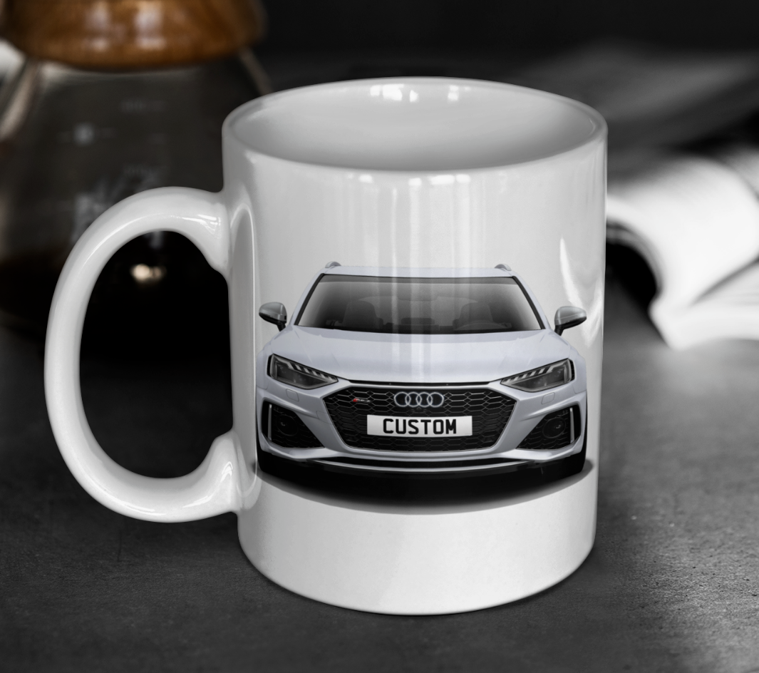 Personalised Audi RS4 Avant Mug