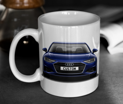 Personalised Audi A4 Saloon Technik Mug