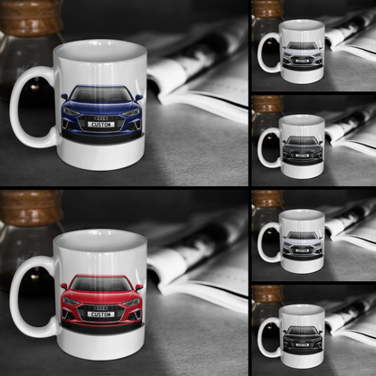 Personalised Audi A4 Saloon S Line Mug