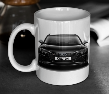 Personalised Audi RS4 Avant Mug