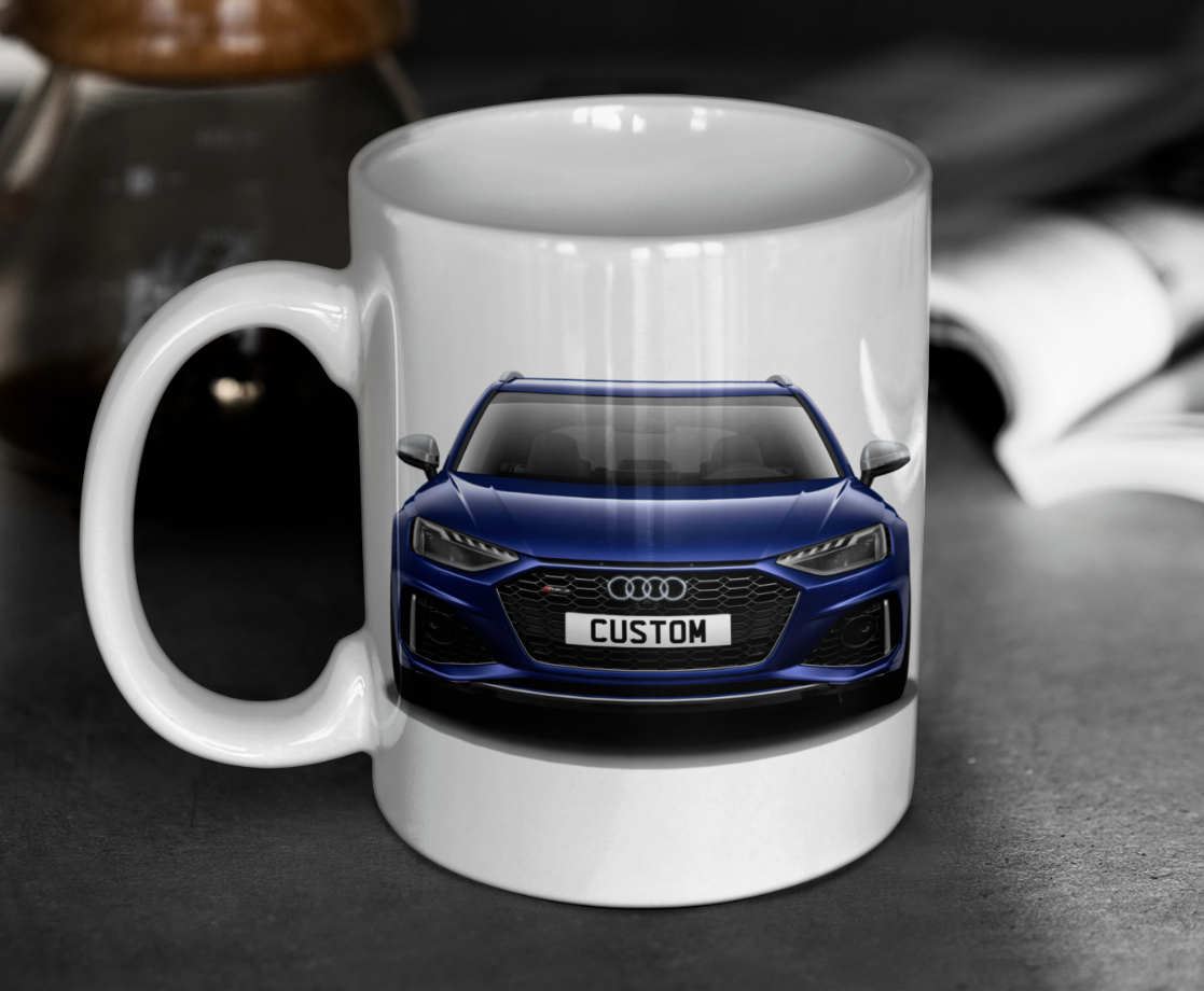 Personalised Audi RS4 Avant Mug