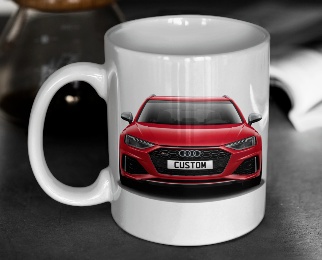 Personalised Audi RS4 Avant Mug