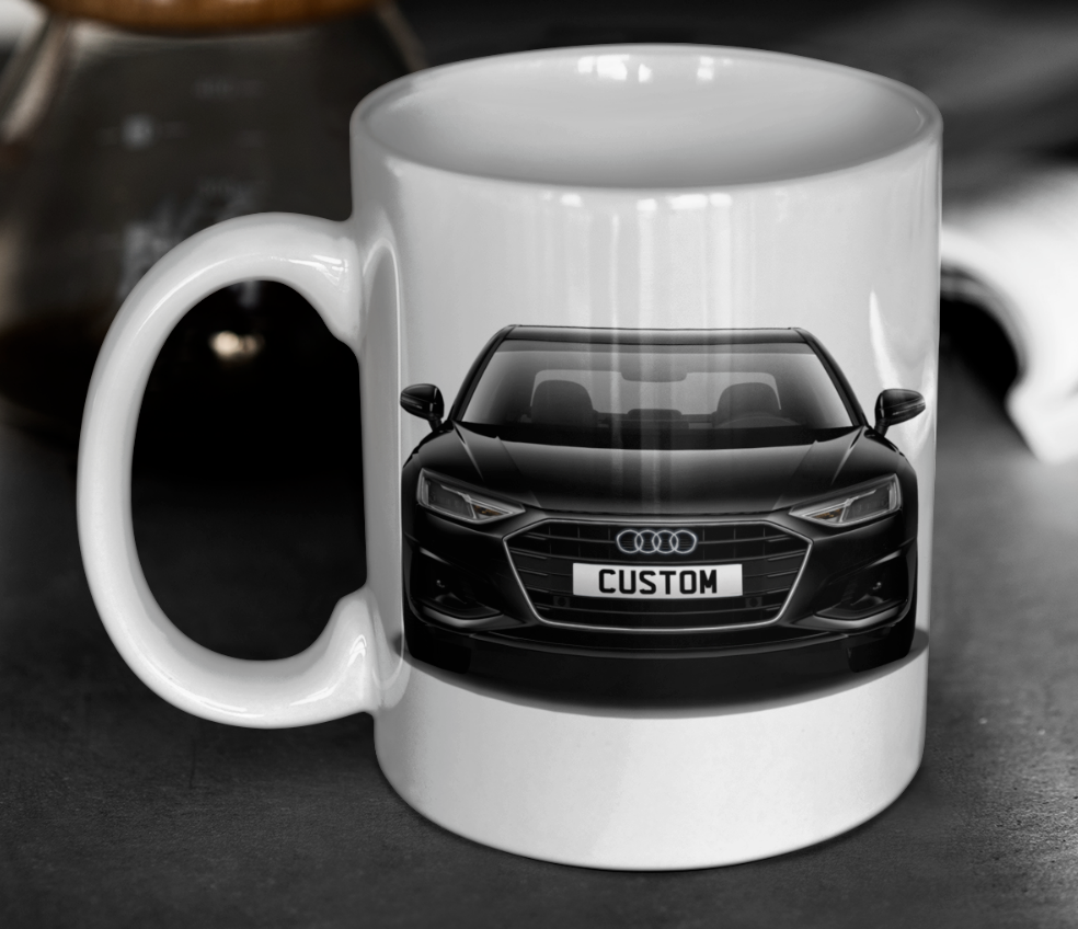 Personalised Audi A4 Saloon Technik Mug