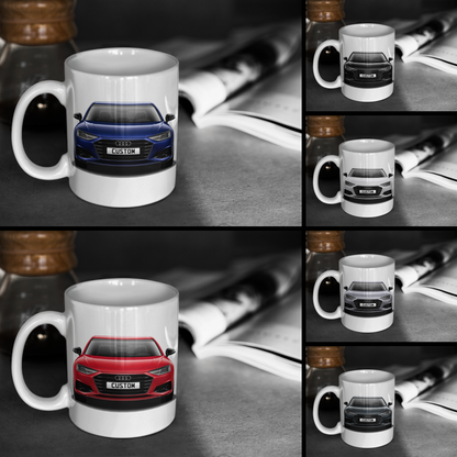 Personalised Audi A4 Saloon Sport Edition Mug