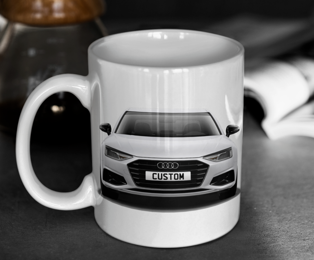 Personalised Audi A4 Saloon Sport Edition Mug