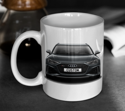 Personalised Audi RS4 Avant Mug