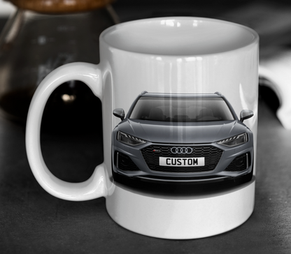 Personalised Audi RS4 Avant Mug