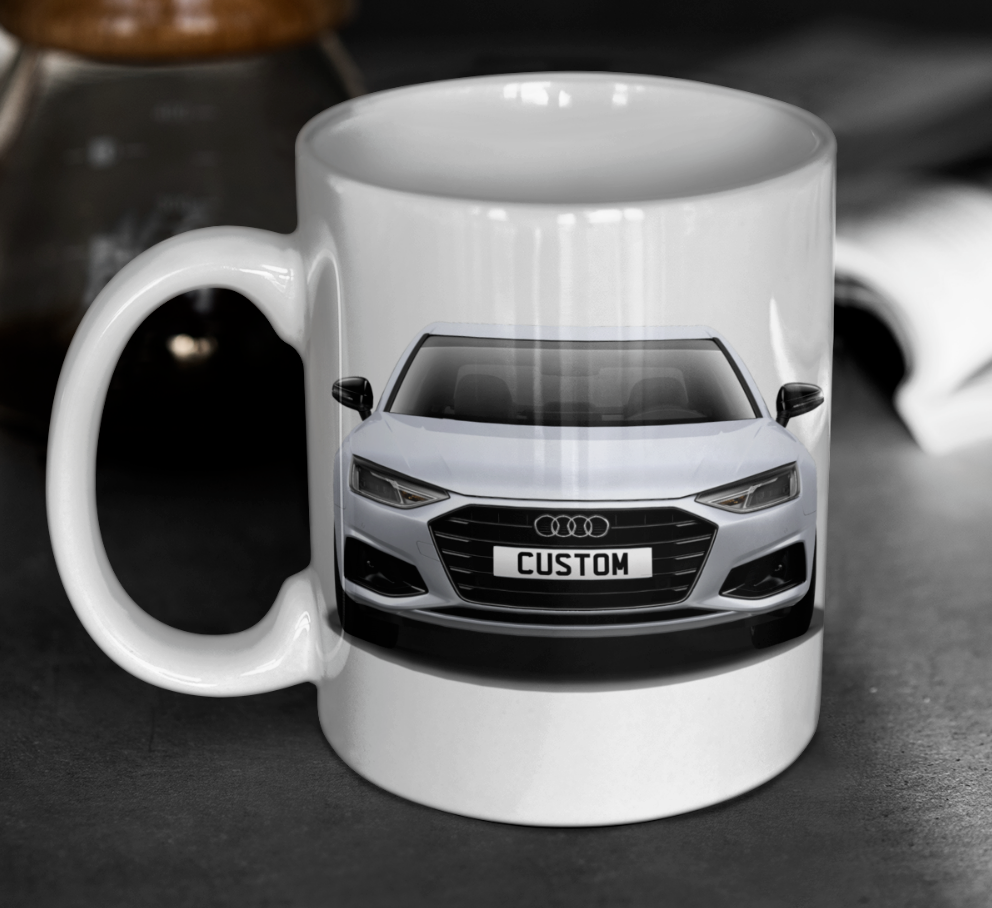 Personalised Audi A4 Saloon Sport Edition Mug