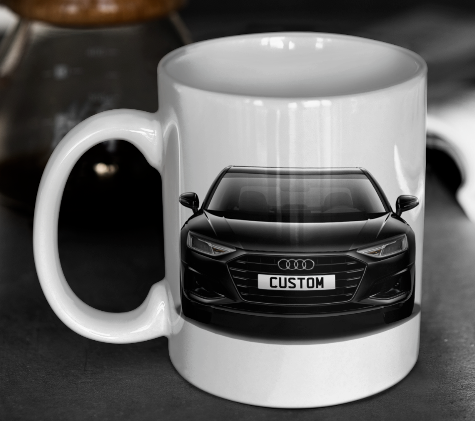 Personalised Audi A4 Saloon Sport Edition Mug