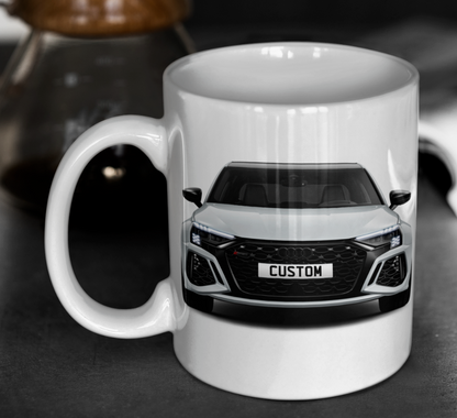 Personalised Audi RS3 Saloon Vorsprung Mug