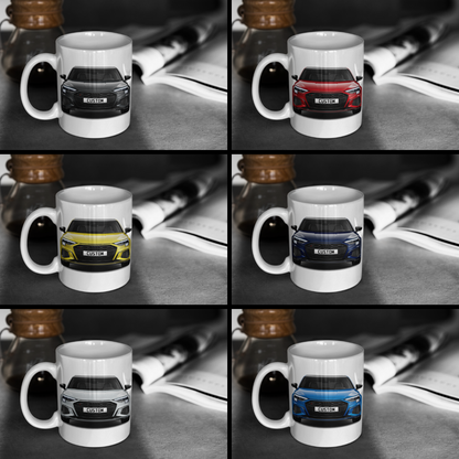 Personalised Audi S3 Saloon Vorsprung Mug