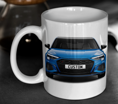 Personalised Audi S3 Saloon Vorsprung Mug