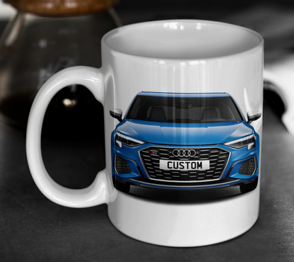 Personalised Audi S3 Saloon Mug