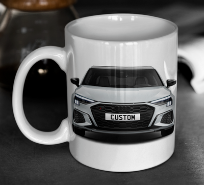 Personalised Audi S3 Saloon Vorsprung Mug