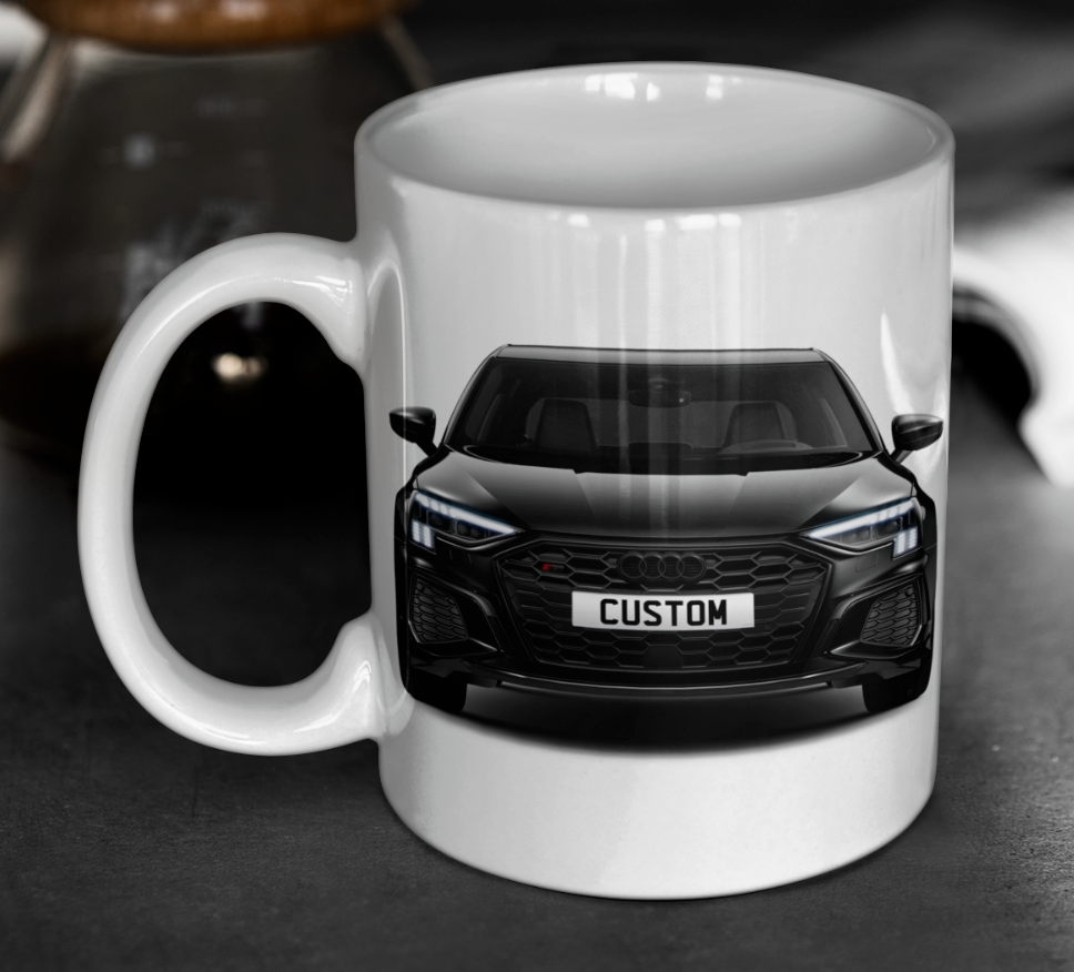 Personalised Audi S3 Saloon Vorsprung Mug