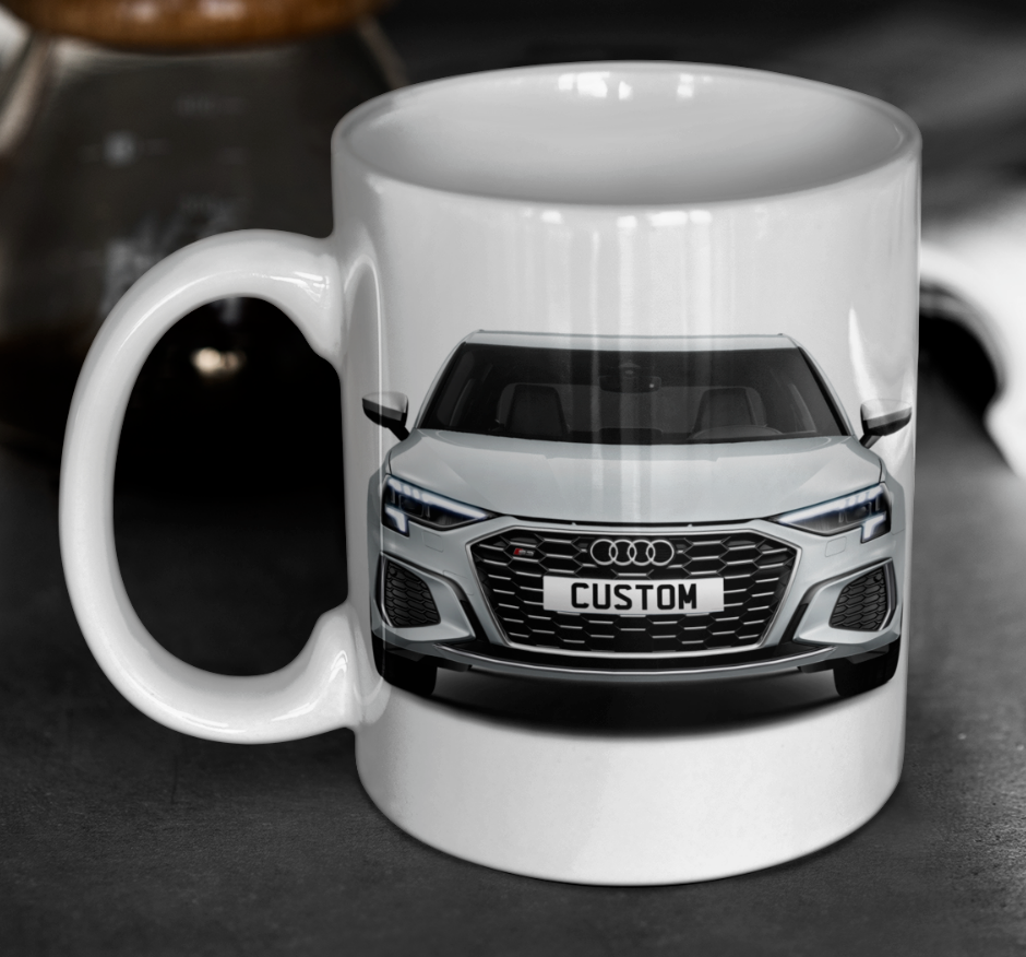 Personalised Audi S3 Saloon Mug