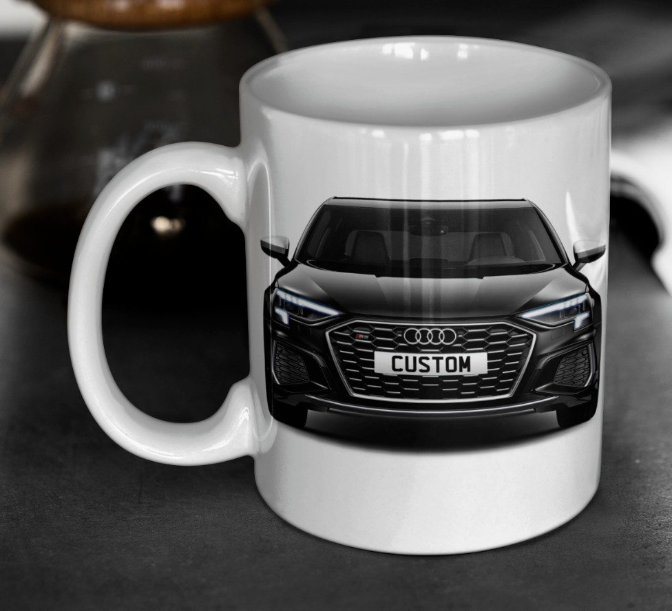 Personalised Audi S3 Saloon Mug