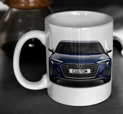 Personalised Audi S3 Saloon Mug