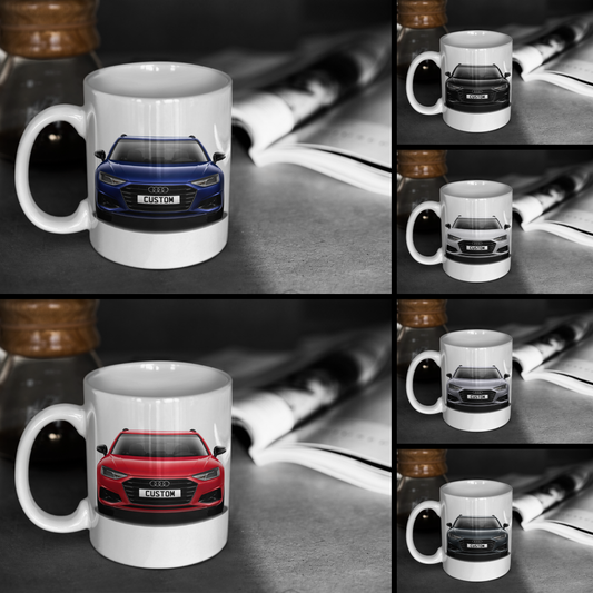 Personalised Audi A4 Avant Sport Edition Mug