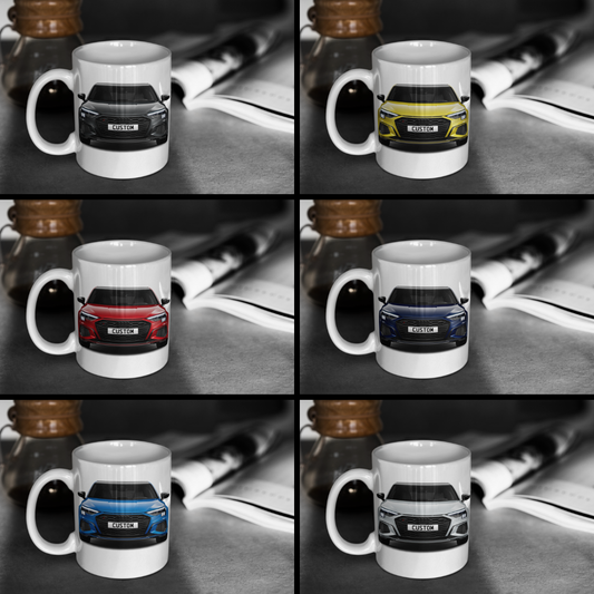 Personalised Audi S3 Sportback Vorsprung Mug