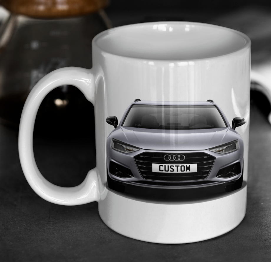 Personalised Audi A4 Avant Sport Edition Mug